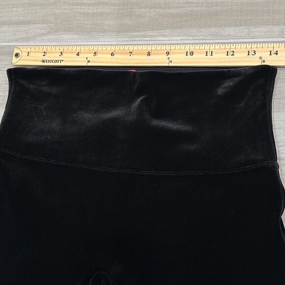Spanx Ready To Wow! High Rise Velvet Leggings in Black Style 2070 Women's Sz XL - Picture 9 of 15